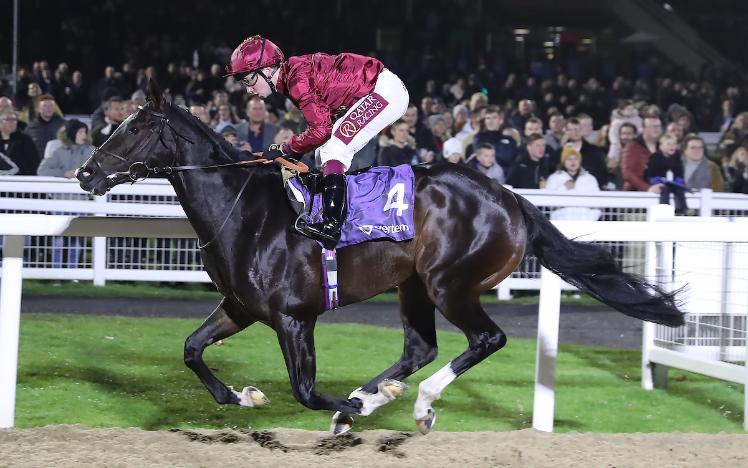 Kameko wins the Group 1 Vertem Futurity Stakes at Newcastle