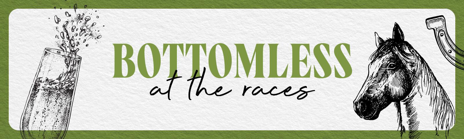 Bottomless at the races artwork