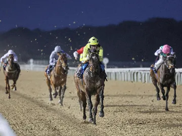 March 6th- Friday floodlit racing, flat, all weather track 