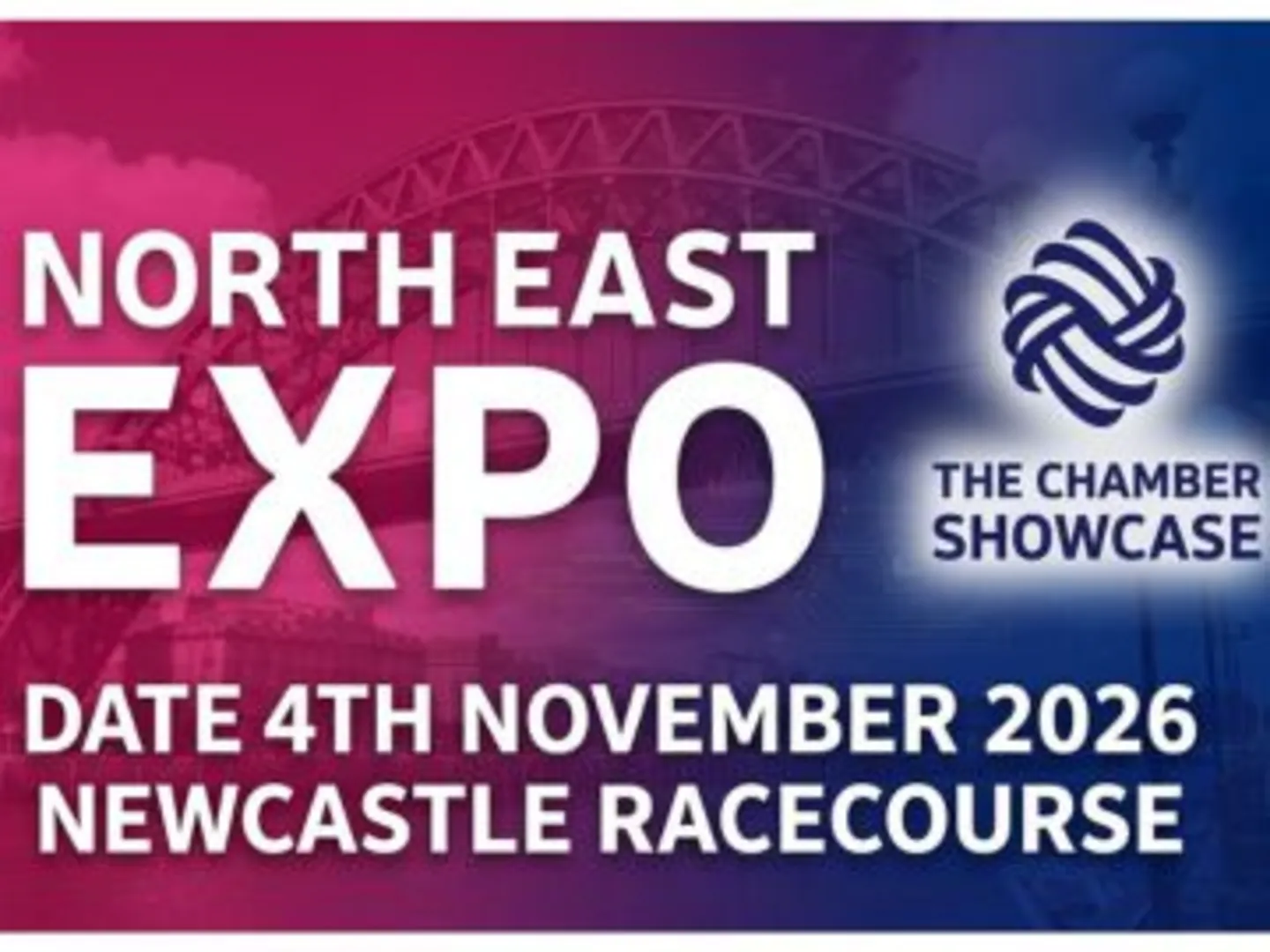 North East Expo at Newcastle Racecourse artwork
